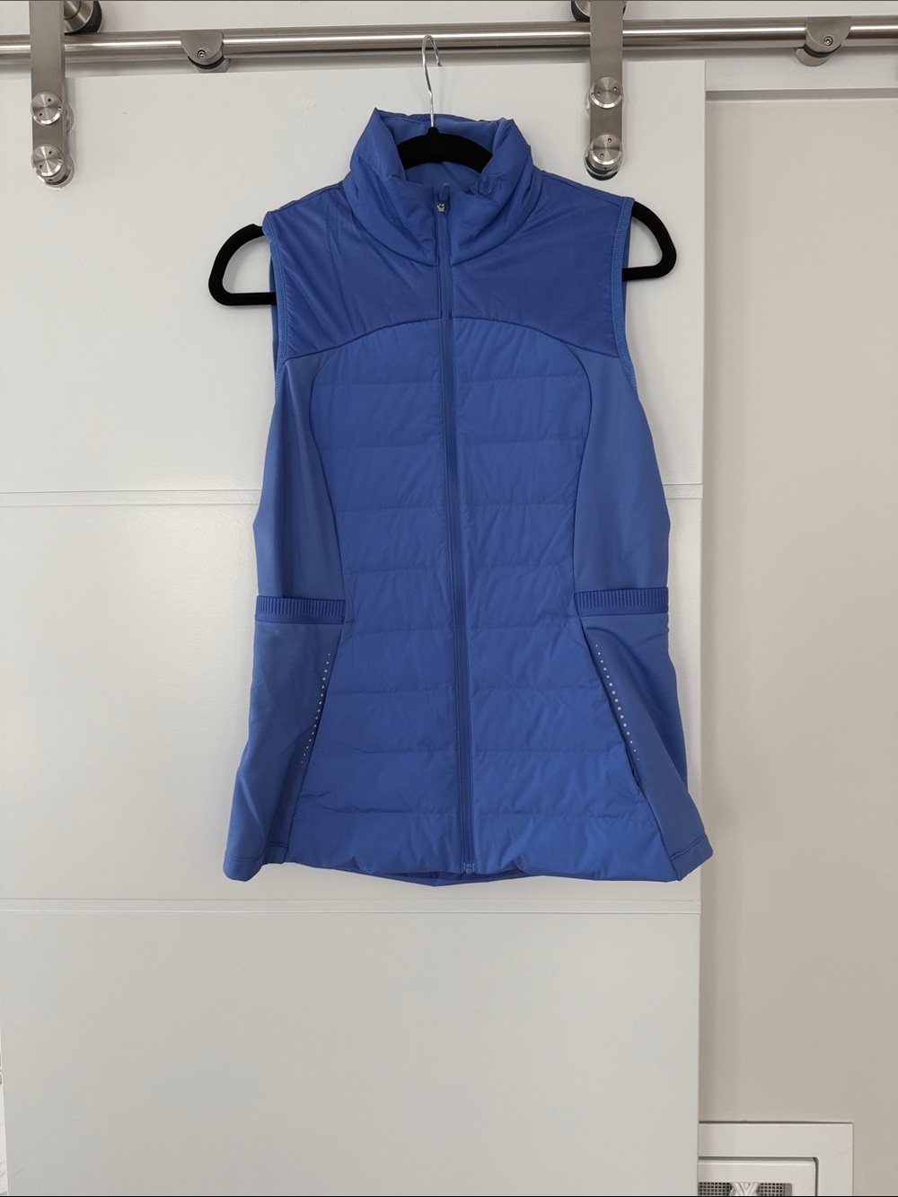 lululemon athletica Periwinkle Blue Quilted Sleeveless Vest